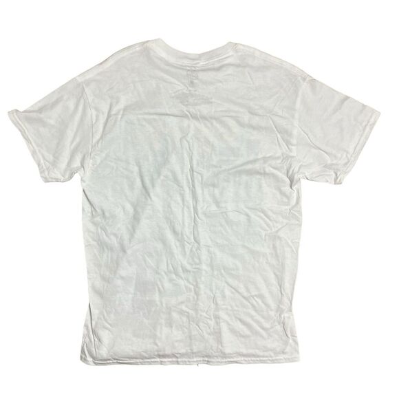 The Simpsons T-Shirt Adult M White Trouble Makers Bart Millhouse Nelson Bully - Picture 6 of 7